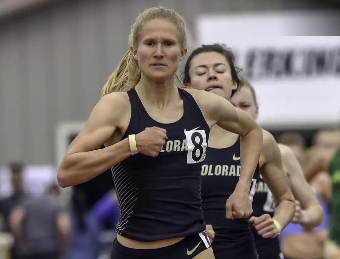 Val Constien qualified for the Olympic Games in Paris by winning the 2024 U.S. Olympic Trials in the 3000 meters steeplechase.